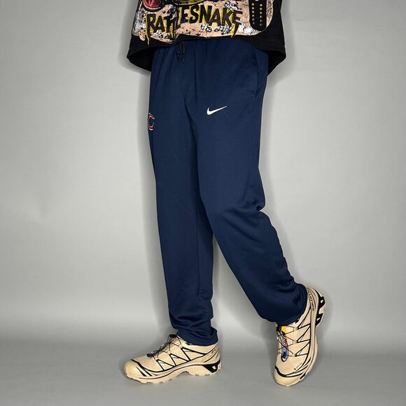 Vintage Y2K Nike Sweatpants Mens S Navy Blue White Chicago Bears Joggers
